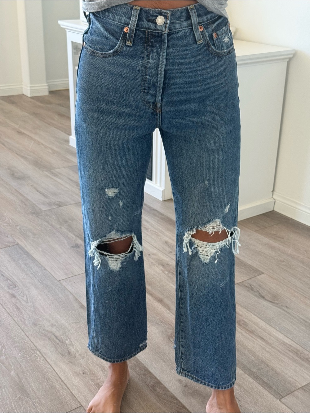 Levi’s rib cage straight ankle Women's Jeans